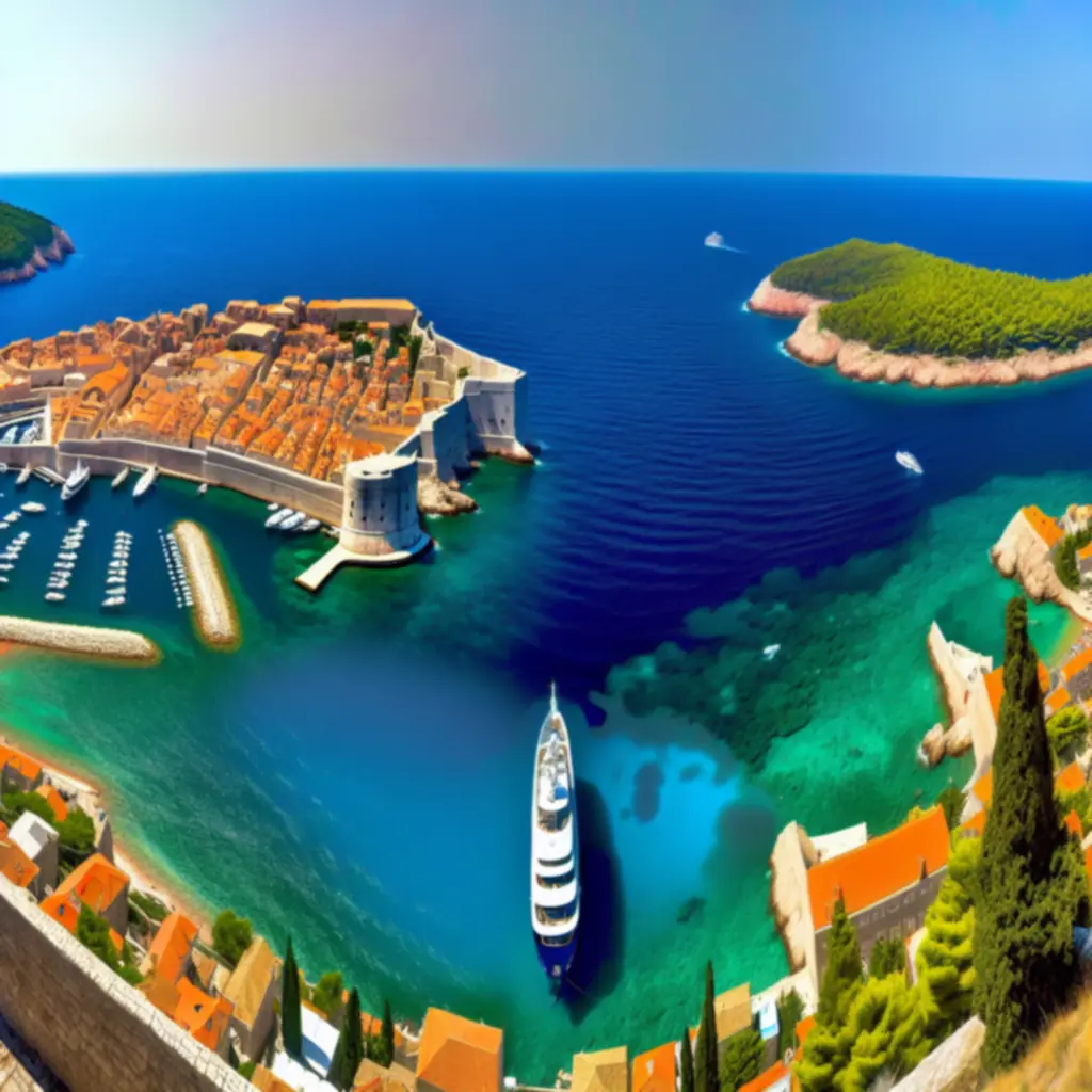 Horvát tengerpart kristálytiszta vize